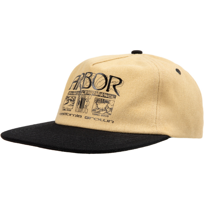 2026 Arbor Evergreen Cap ABA-CAP-0020 - Dark Sand / Black